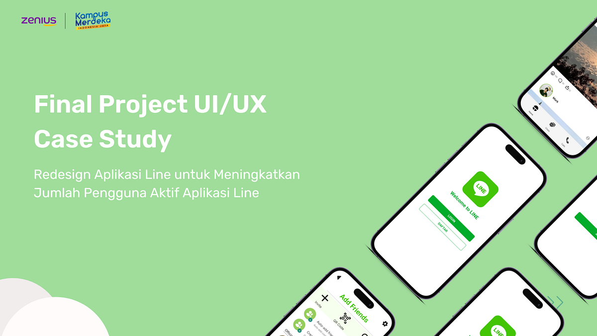 UI/UX Case Study : Redesign Aplikasi Line untuk Meningkatkan Jumlah ...