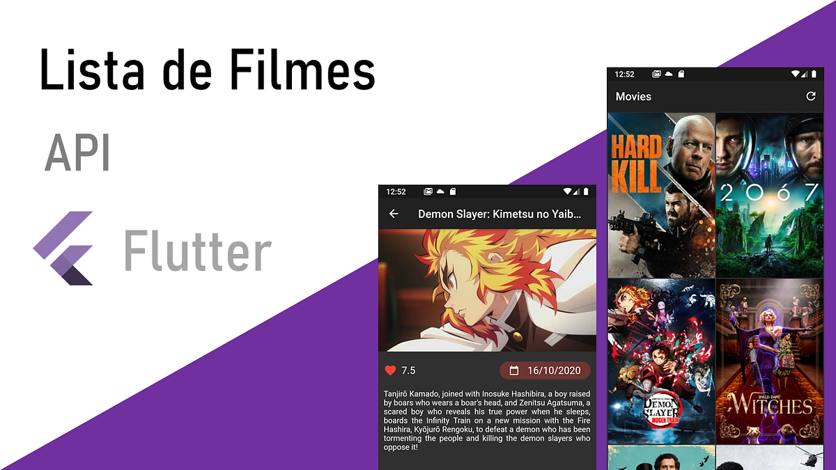 Criando um aplicativo em Flutter para consumir uma API de Filmes (TMDb), by Kleber Andrade, Flutter — Comunidade BR