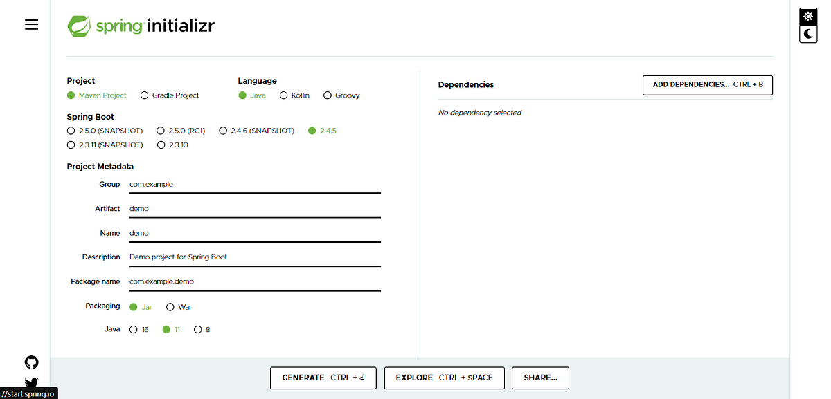 Get Started with Spring Boot…. Spring is basically a dependency… | by ...