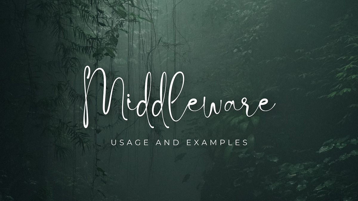 Introduction To Next js Middleware How It Works With Examples By Introduction to next js middleware how it works with examples by