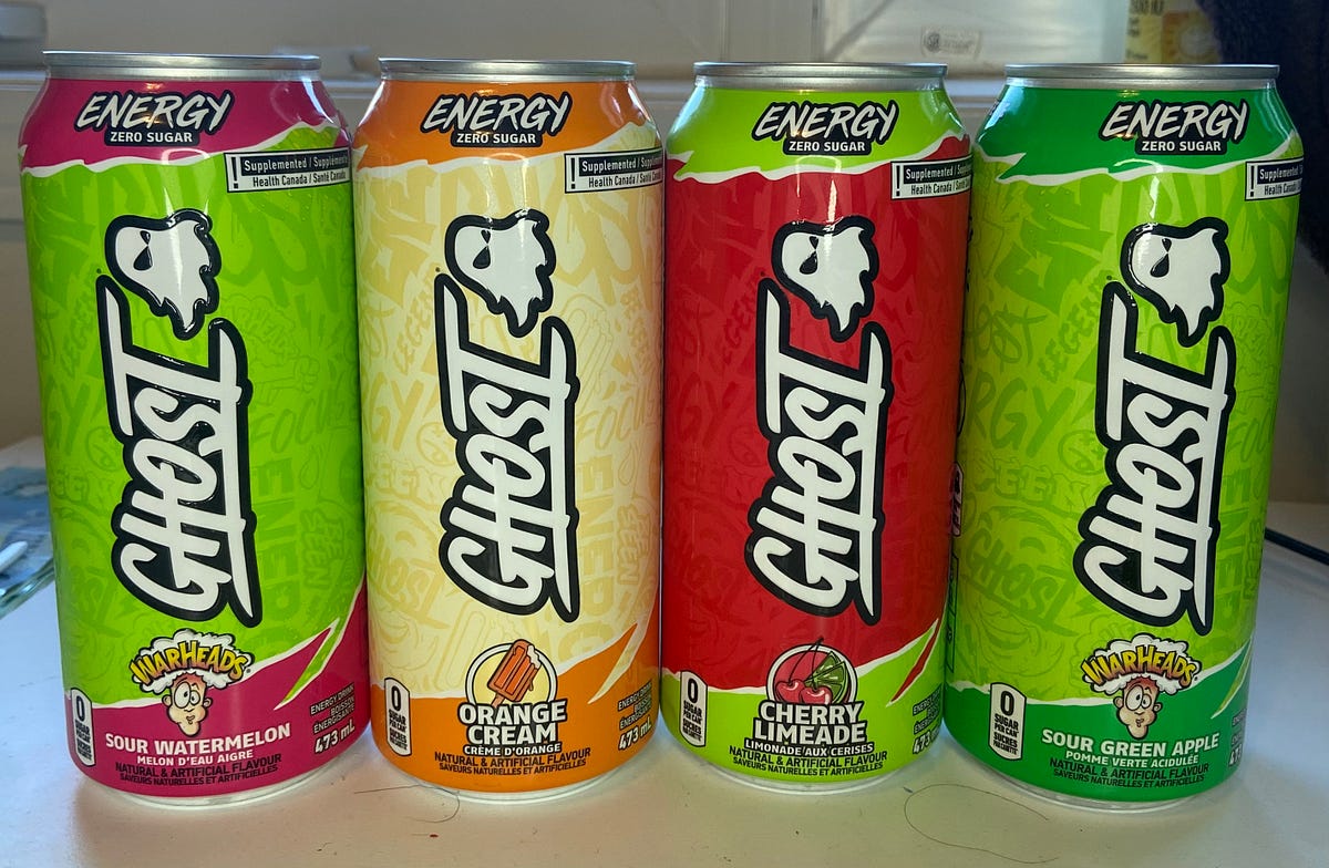 Ghost Energy Drinks Officially Available in Canada Medium