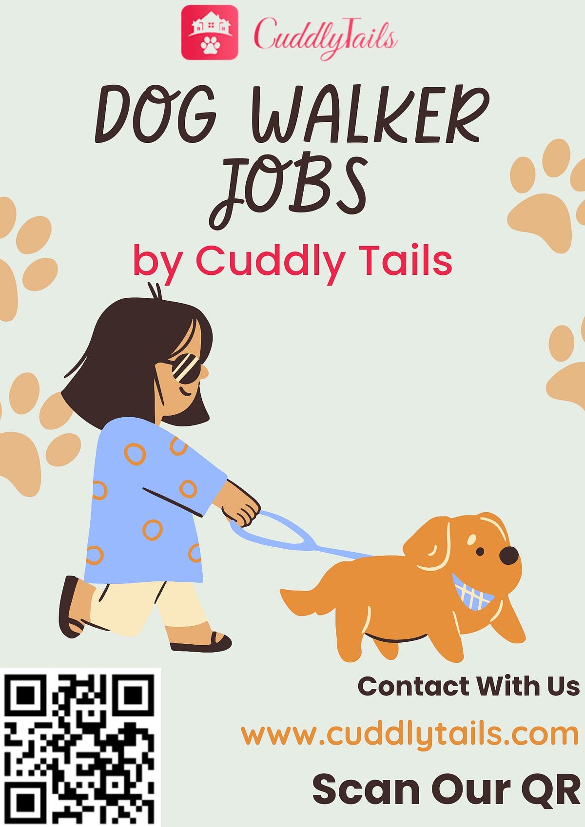 Montgomery, AL’s Premier Dog Walker Job Opportunities Cuddly Tails by Cuddlytails Medium