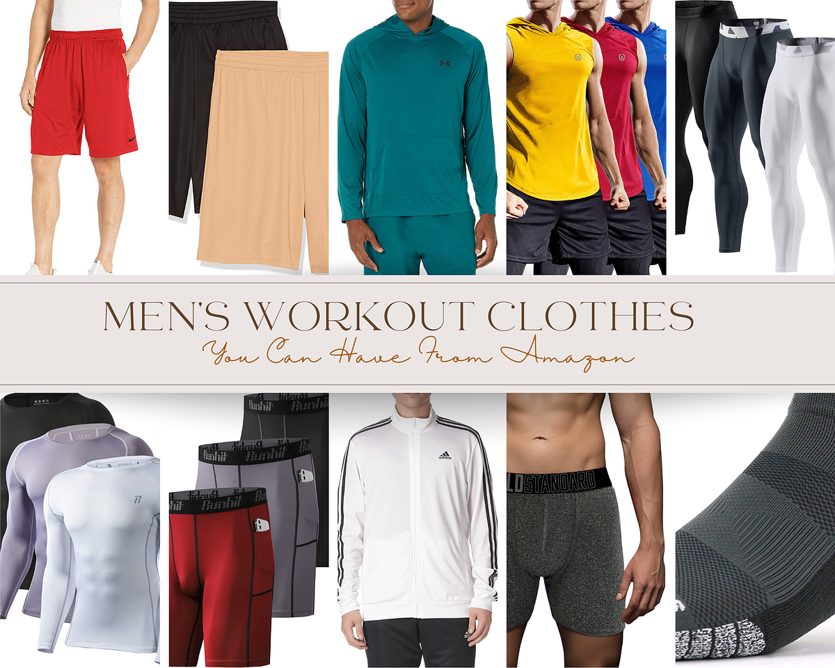 Workout in Style The Top 10 Best Men’s Workout Clothes on Amazon by Menseas Medium