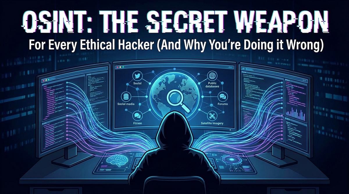 OSINT The Secret Weapon for Every Ethical Hacker (And Why You’re Doing