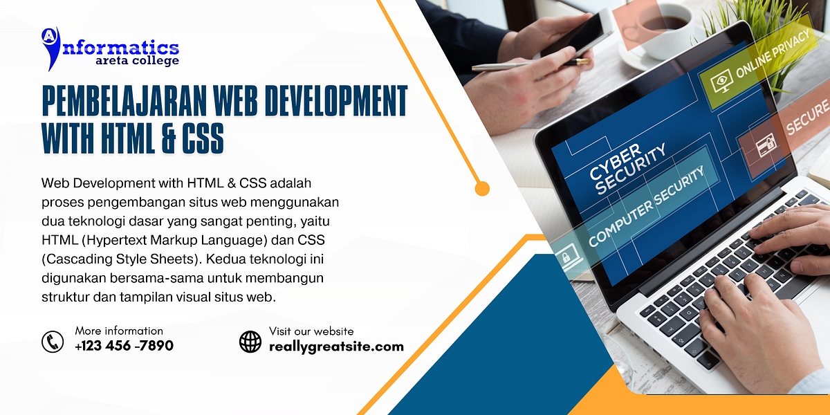 Pembelajaran Web Development with HTML & CSS Areta Training Center ...