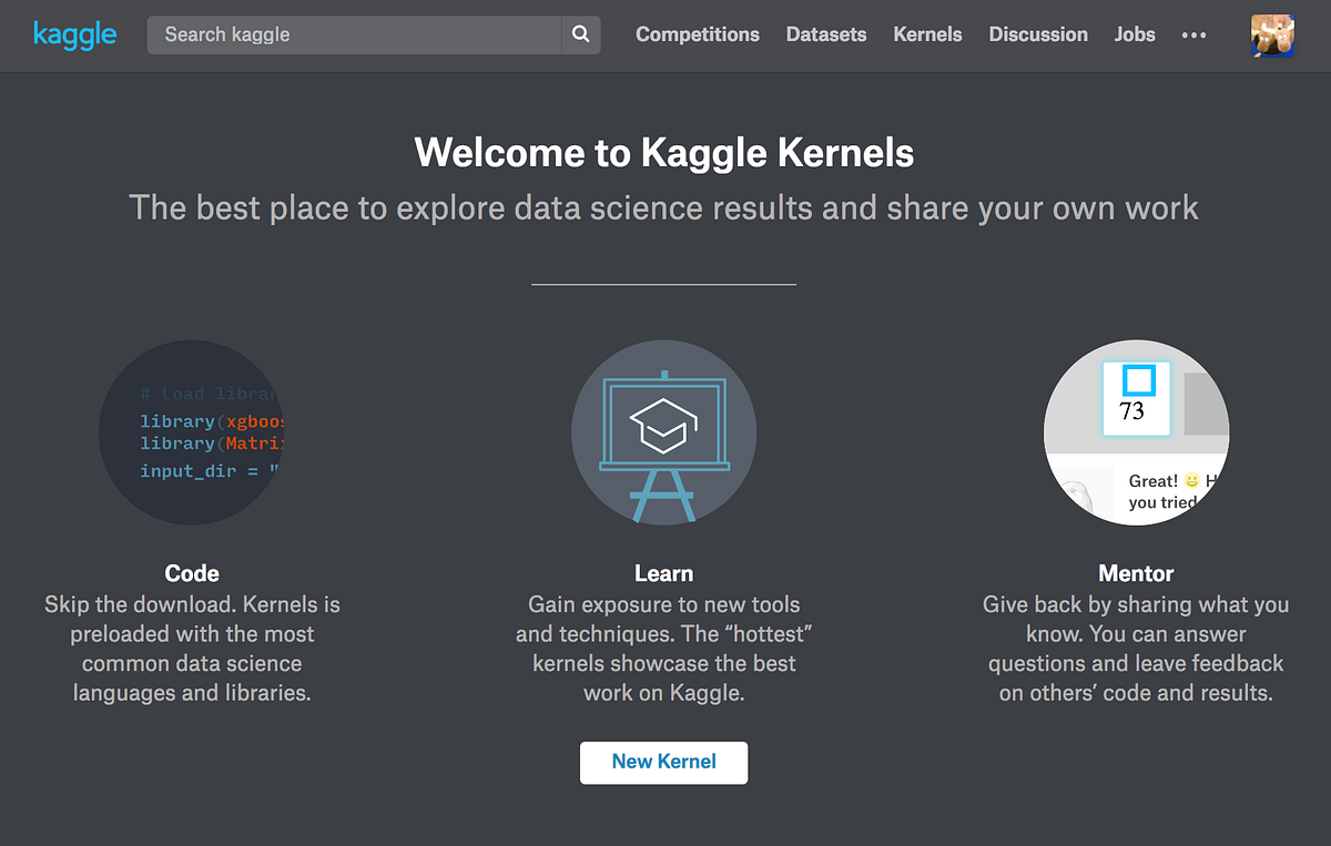 Introduction to Kaggle Kernels. On this episode of AI Adventures, find… by Yufeng G Towards