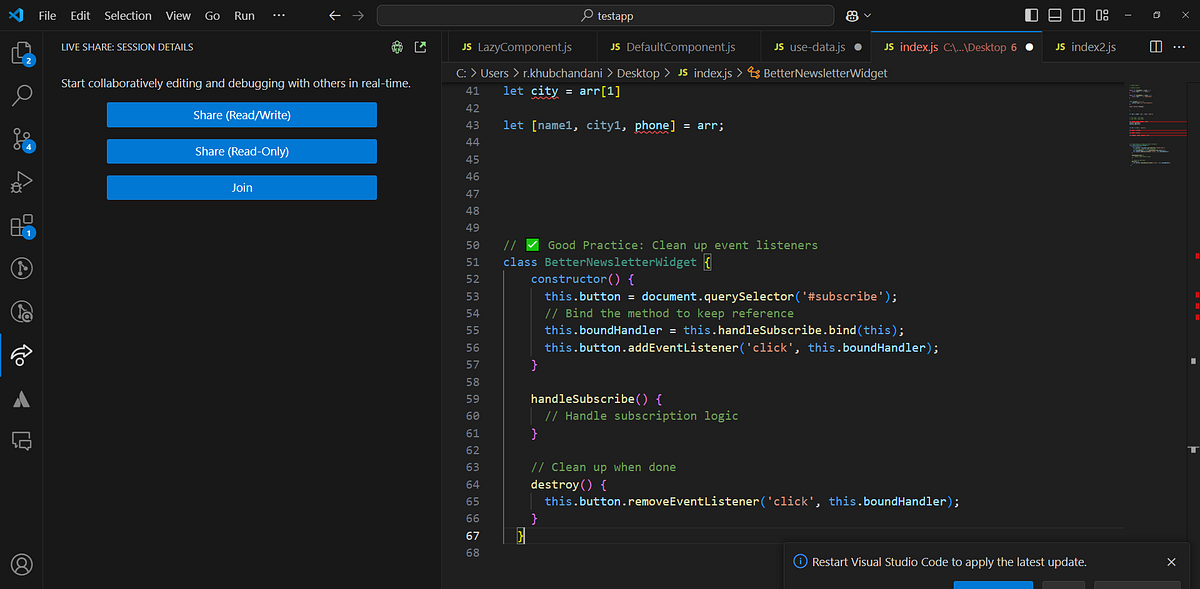 JavaScript Memory Leak Examples and Solutions | by Ramkumar ...