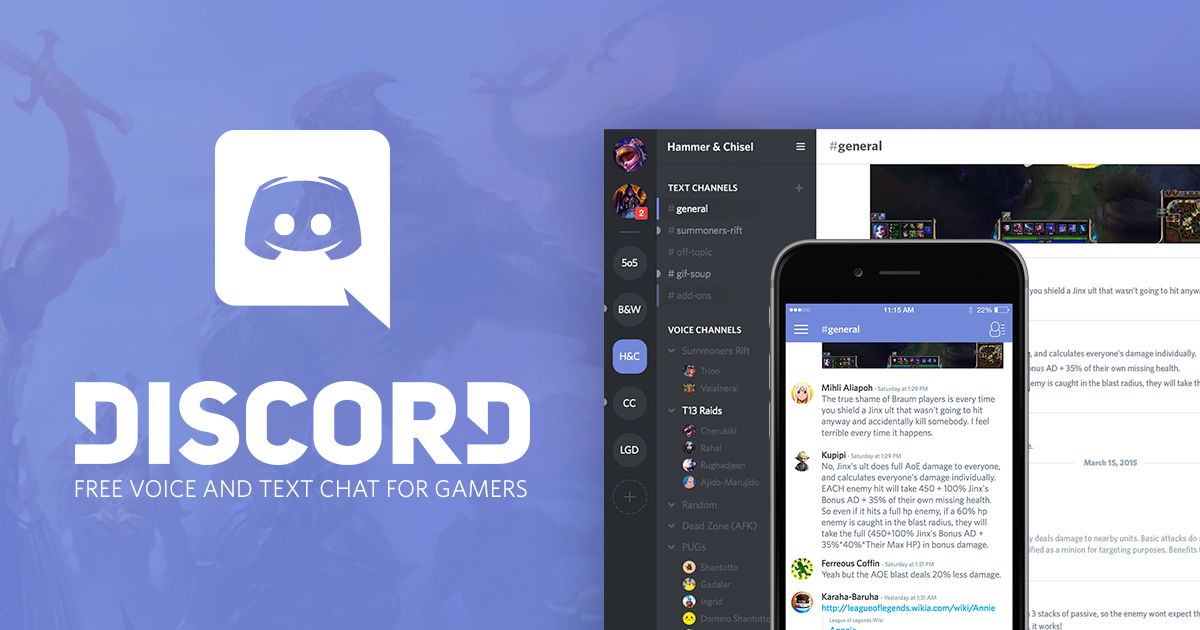 How to use Discord on mobile to setup voice chat for playing online with  your friends