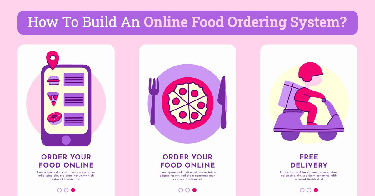 How to Build an Online Food Ordering System? A StepByStep Guide in