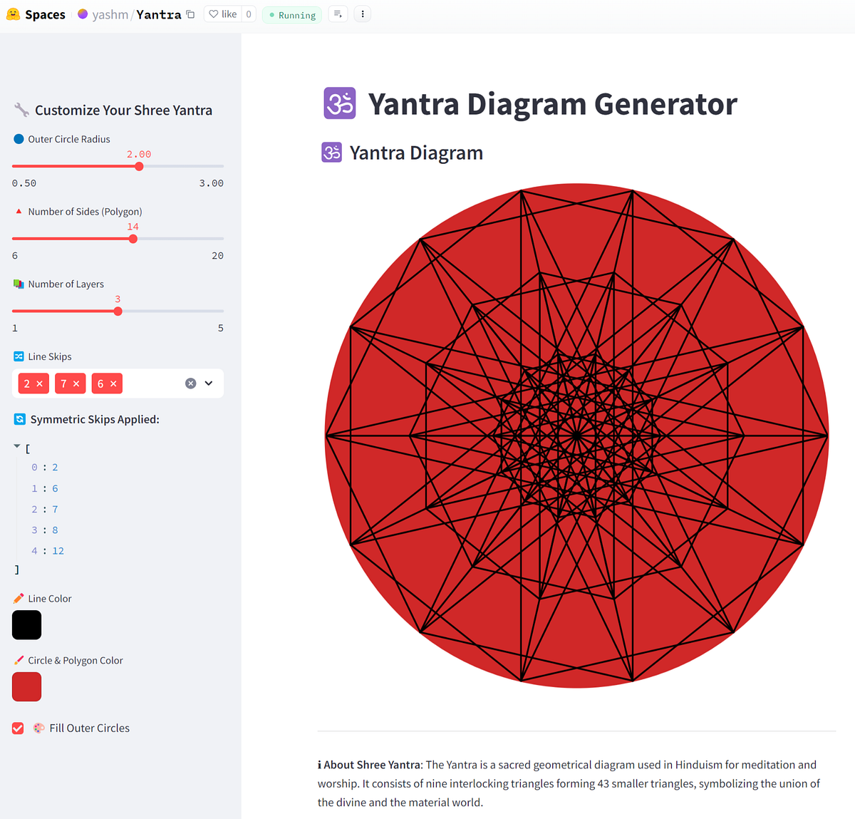 Exploring Sacred Geometry With Python: My Journey with the Yantra ...