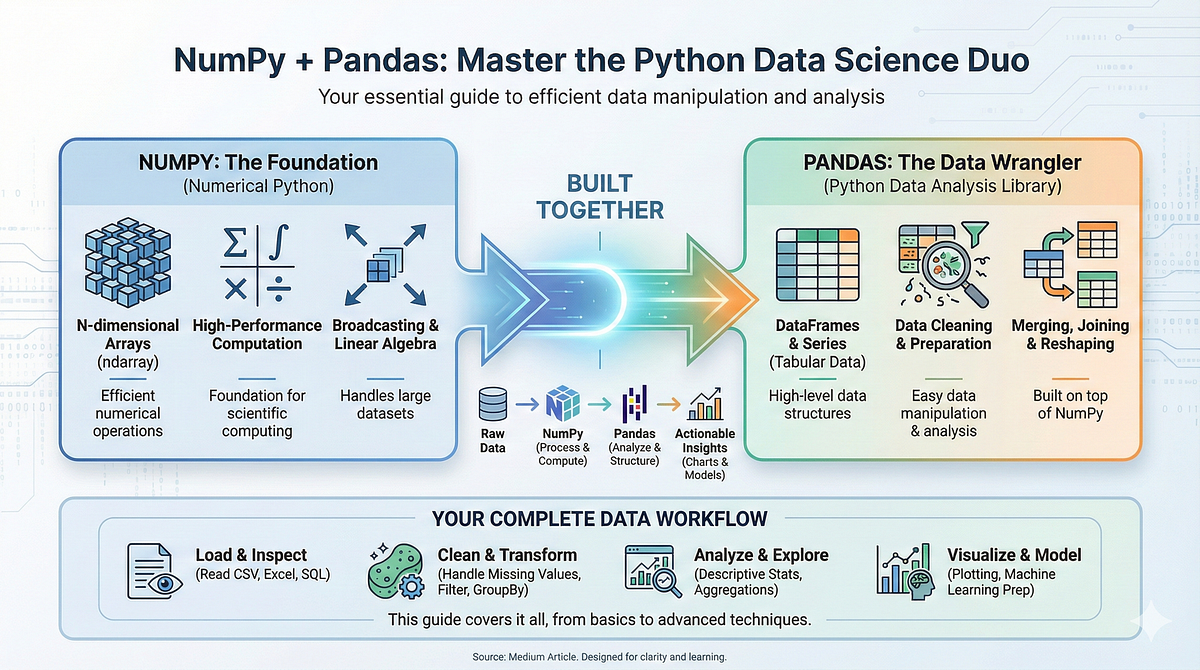 NumPy + Pandas: The Only Guide You Need | by Shreyas Naphad | Activated ...