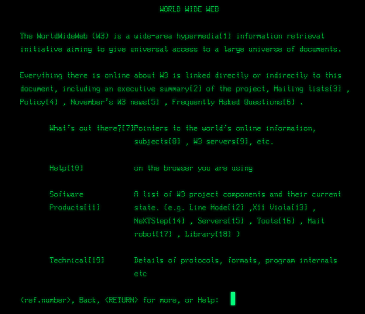 When The Web Was Command Line. Well, we live in a world of GUIs… | by ...