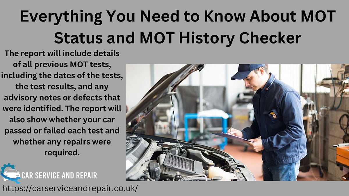 Everything You Need to Know About MOT Status and MOT History Checker