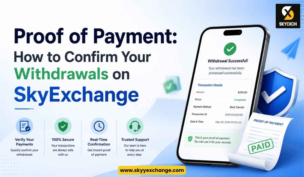 Proof of Payment: How to Confirm Your Withdrawals on SkyExchange
