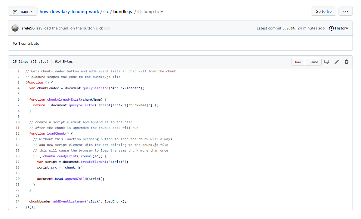 How does lazy loading work?. Lazy loading works by adding the script ...