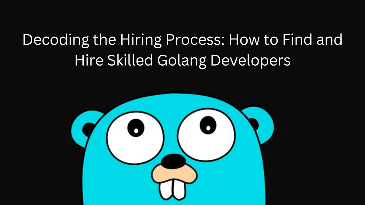 Decoding the Hiring Process How to Find and Hire Skilled Golang Developers by Lucas Henry