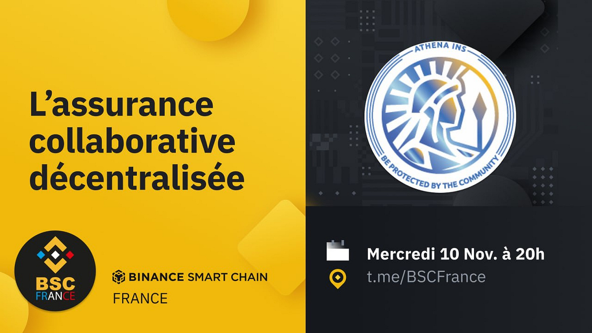 Athena Ins. — le 10/11/21. BscFrance: Pouvez vous nous présenter… | by BNB  Chain France | Medium