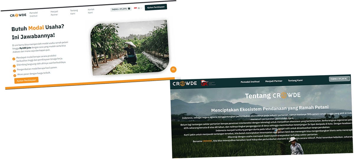 Desain ulang website Crowde — Case study UI/UX | by Asti Asti | Medium