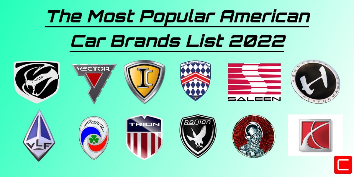 The Most Popular American Car Brands List 2022 Medium