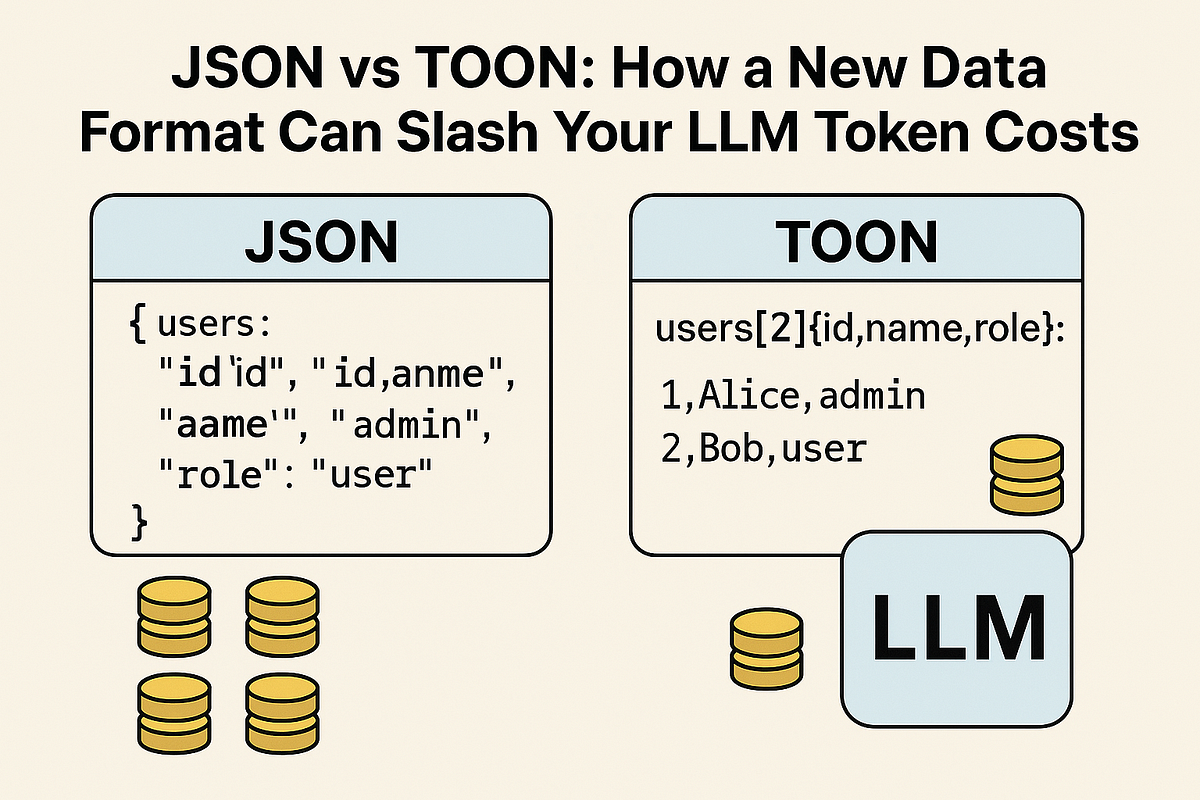 JSON vs TOON. How a New Data Format Can Slash Your… | by Javier Calderon Jr  | Medium