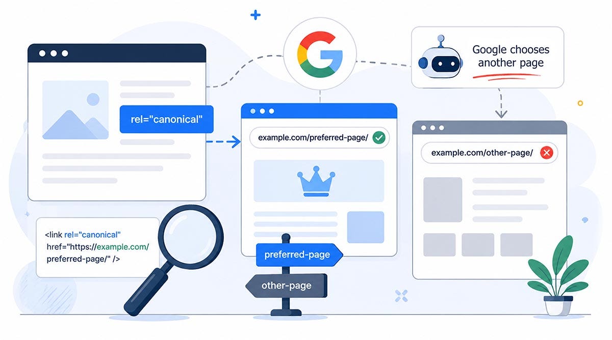 Canonical URL Not Working? 10 Reasons Why Google Chooses Another Page