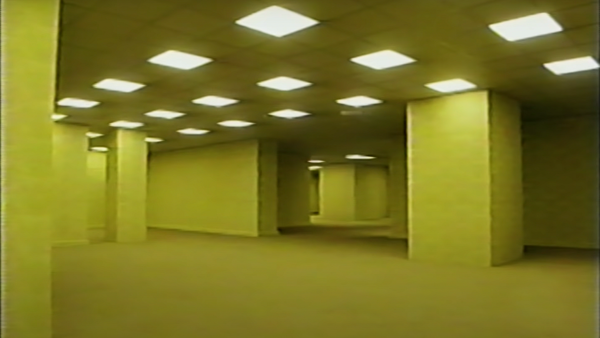 Backrooms - Level Run For Your Life (Found Footage) on Make a GIF