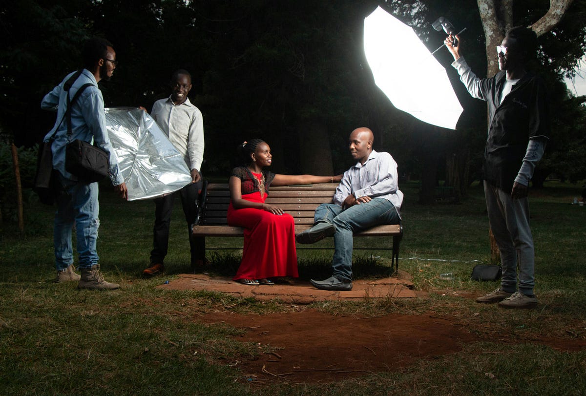 Recently we did an engagement shoot with one of our clients and it was