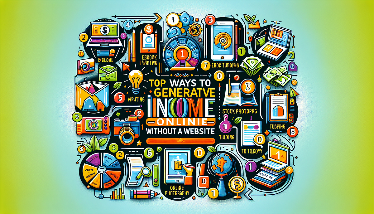 Top 10 Ways to Generate Passive Income online without a Website | by ...