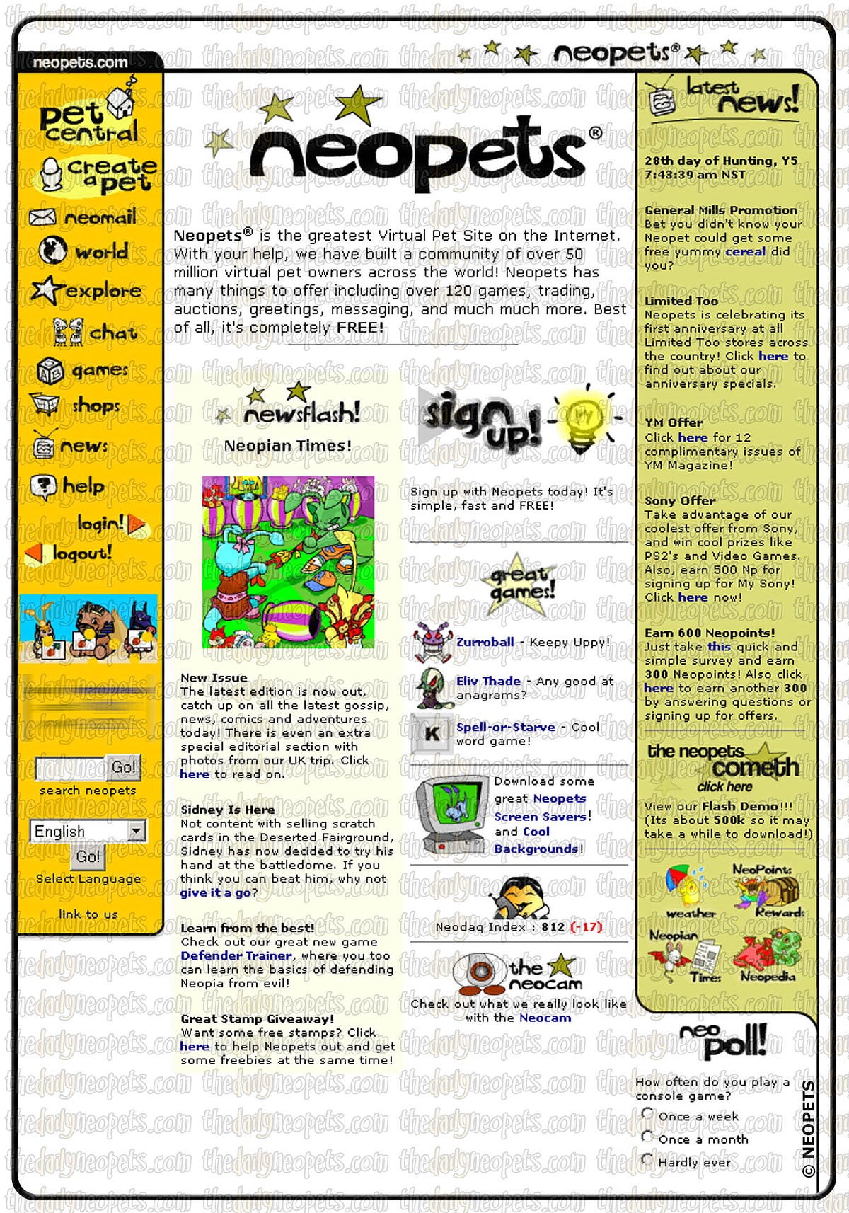 The Growth of Neopets and the Future of Virtual Pet Sites by Brittney