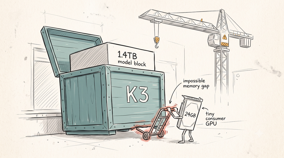 Kimi K3 Is the Biggest Open Source Model Ever. Almost No One Can Run It.