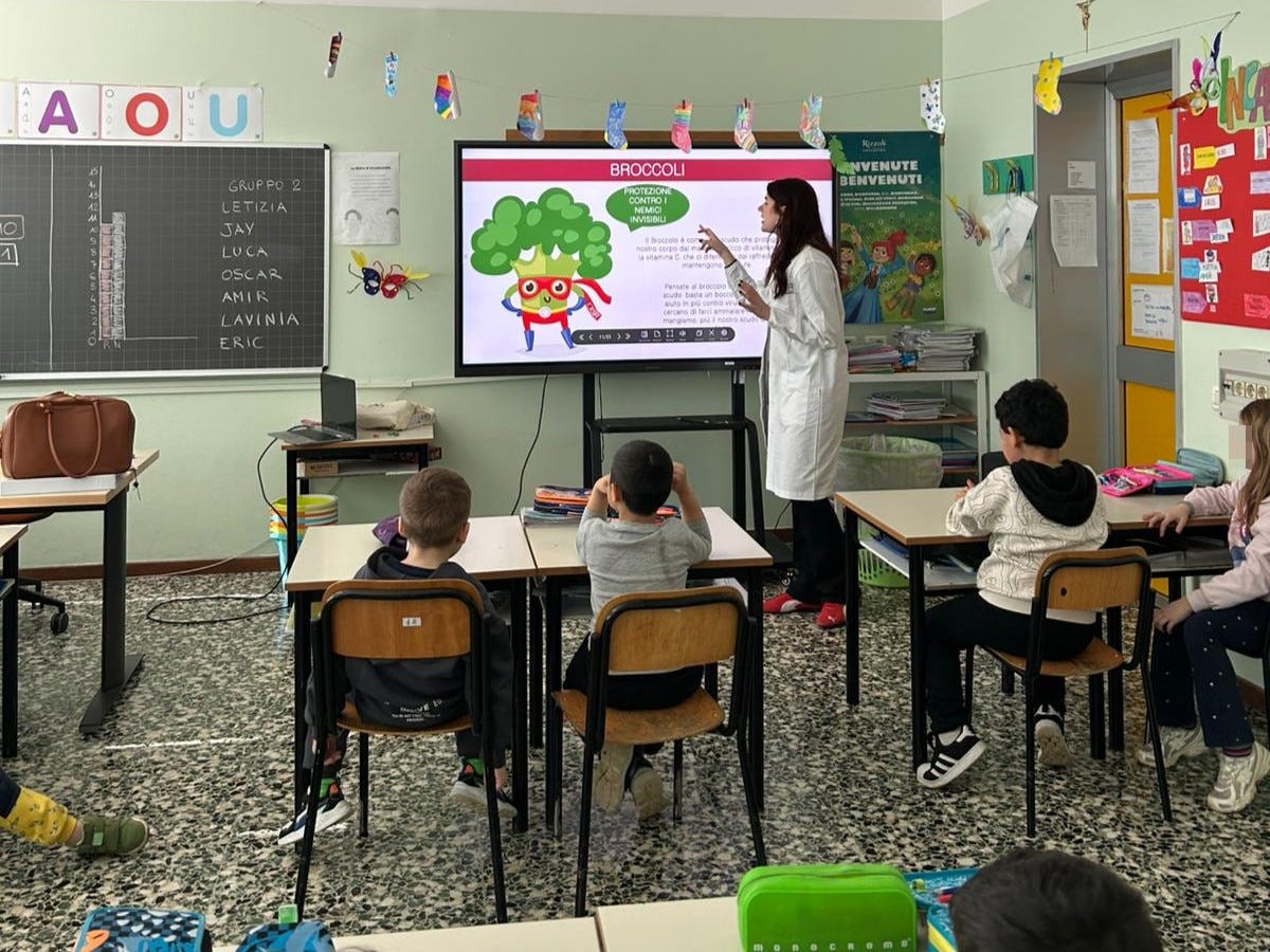 GreenWeek 2026, laboratorio per la lotta allo spreco alimentare alla Scuola primaria di Brusaporto