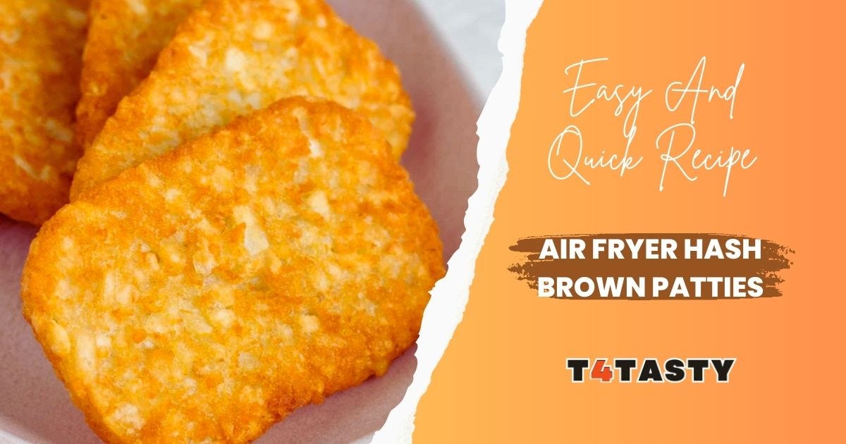 Crispy Air Fryer Hashbrowns - Delicious Breakfast!