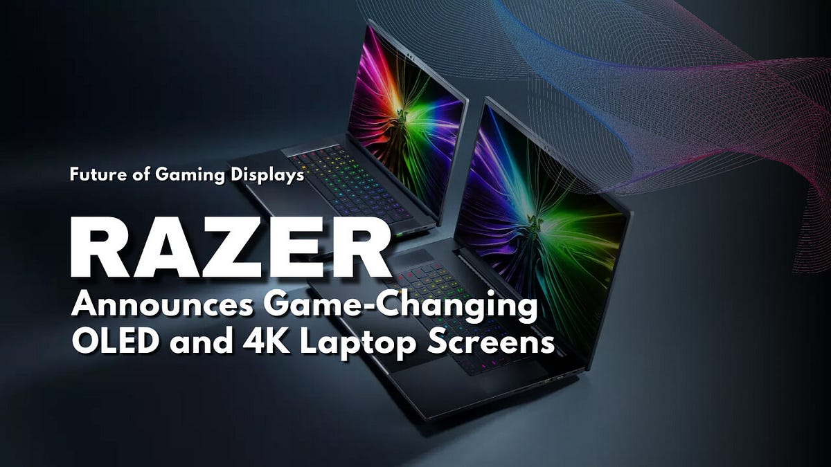Razer Announces 240Hz OLED and 165Hz 4K Displays for Blade