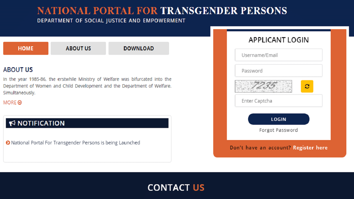Transgender ID Card Application Form 2022 — Apply Online for Gender