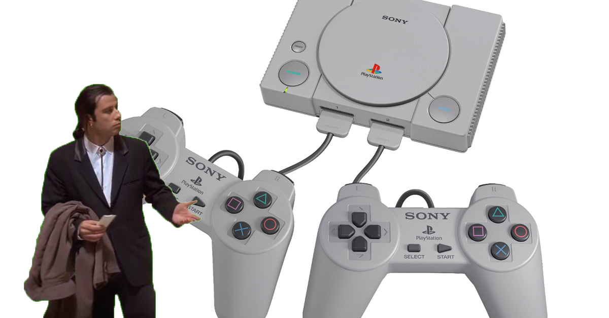 Playstation Classic com 2 controles e mais de 20 Mil Jogos Retrô