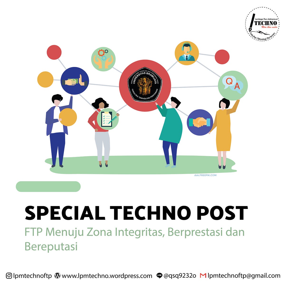 FTP Menuju Zona Integritas, Berprestasi Dan Bereputasi | By LPM TECHNO ...