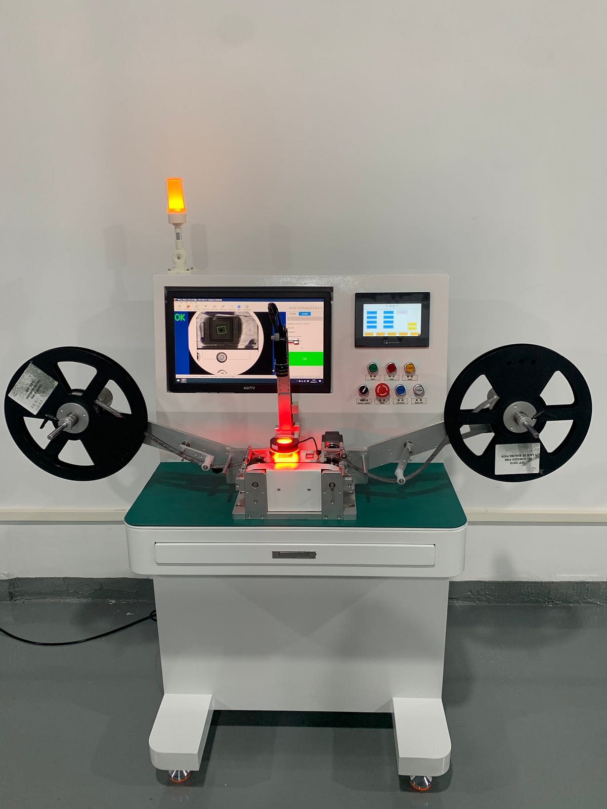 reel inspection machine, carrier tape inspection machine HJSAUTO Medium