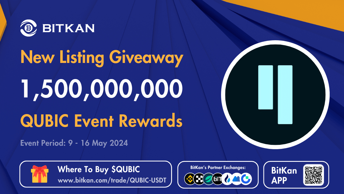 💰 QUBIC New Listing Celebration: Win 1,500,000,000 QUBIC Rewards ...
