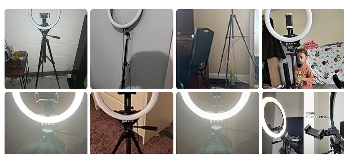 Sensyne 12 Ring Light With Tripod Ring Stand Sensyne Tripod Tiktok
