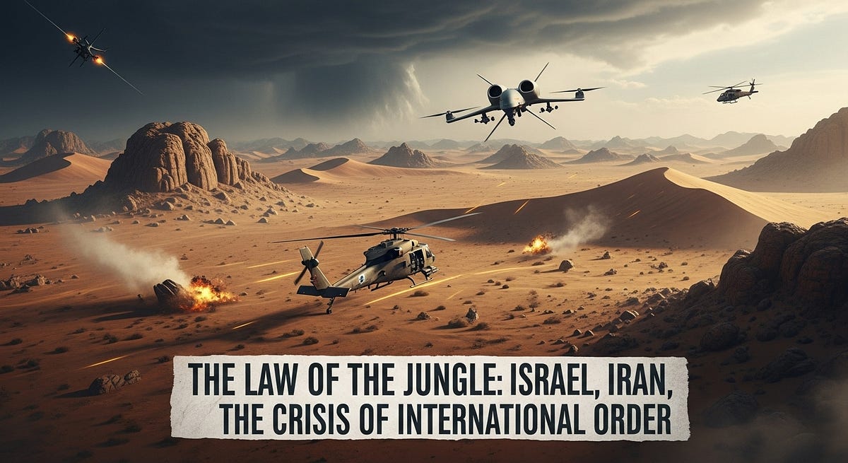 The Law of the Jungle: Israel, Iran, and the Crisis of International Order