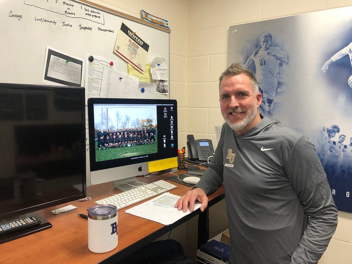 The game that transcends race. Bethel University men’s soccer team