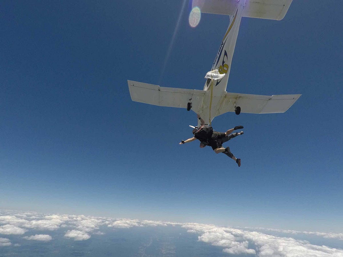 THE TRUTH BEHIND WHY PEOPLE SKYDIVE | by Chattanooga Skydiving Company ...