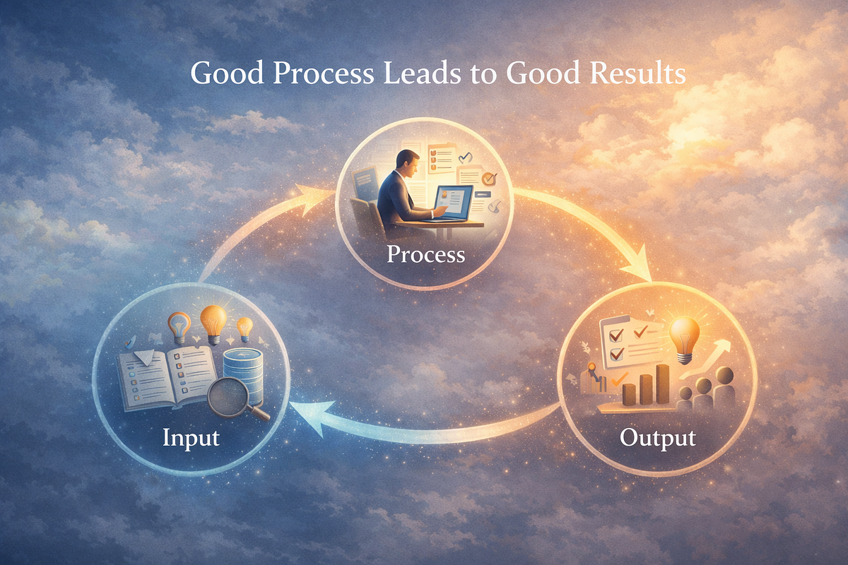 Good Process Leads to Good Results | by Habil Lokadjaja CFP | Activated ...