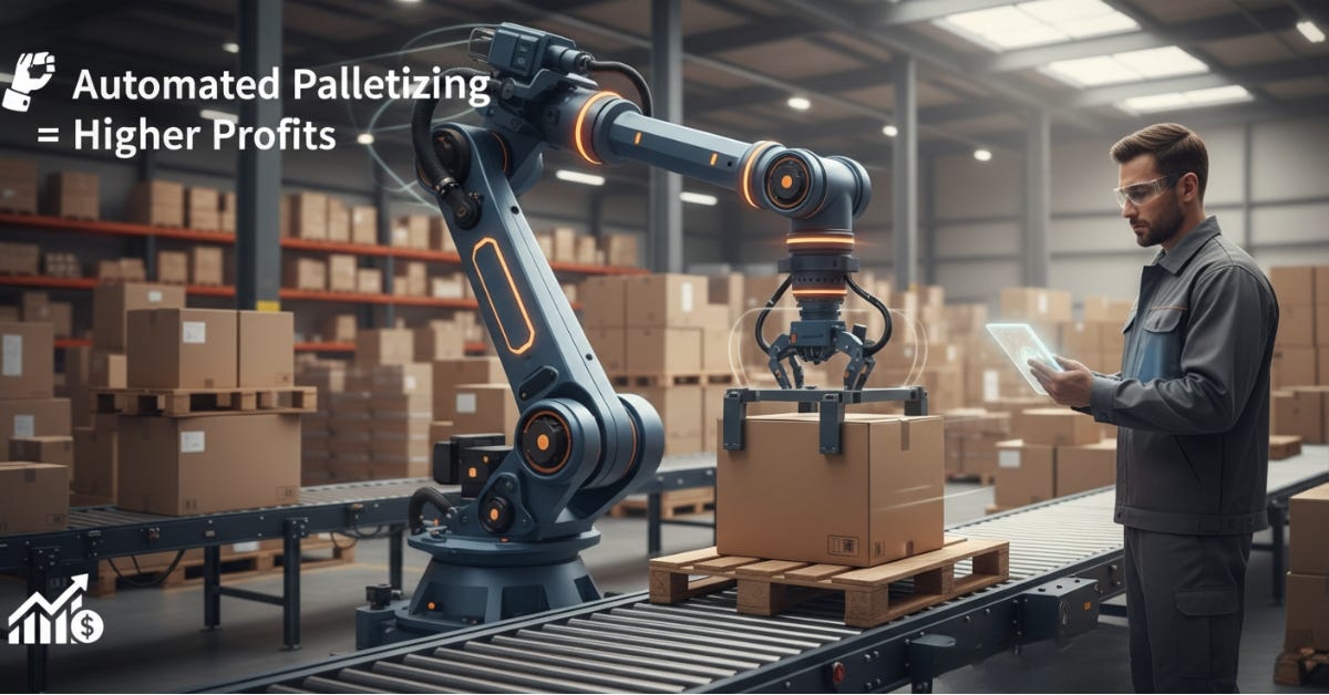 7 Benefits of Automated Palletizing That Boost Your Bottom Line