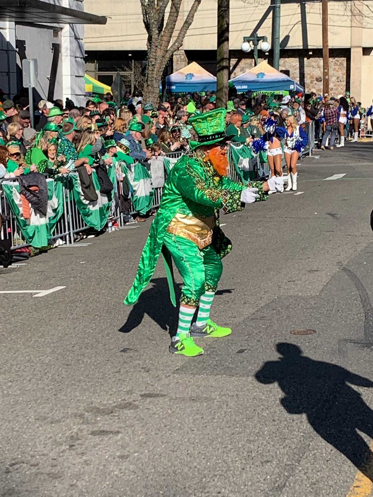 where was the shortest st patricks day parade