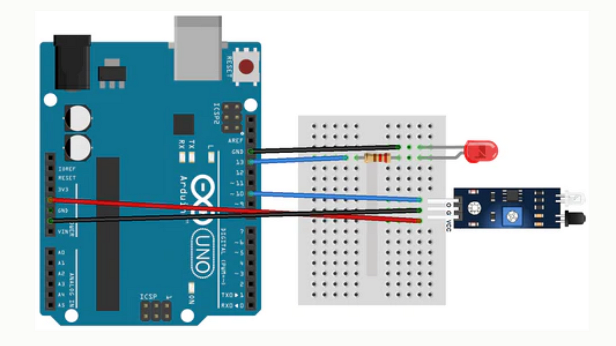 How to interface an IR sensor with an Arduino? | by biggelectronics ...