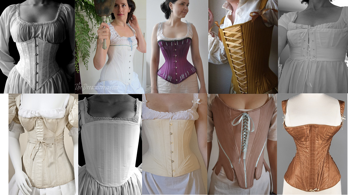 100 Years of Corset History: How 8 Corsets affect the same body