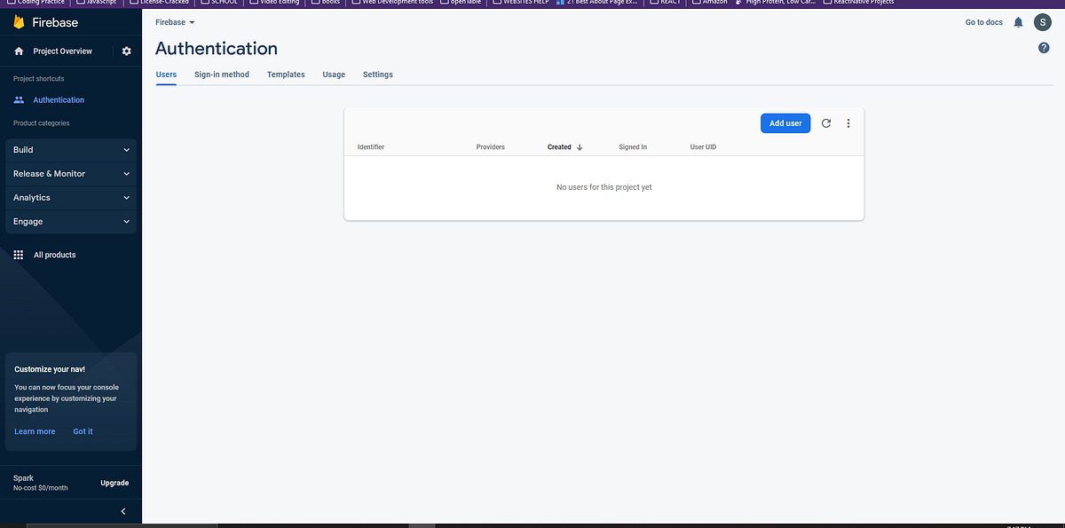 React Native Authentication using Firebase | by Roel Demo | Medium