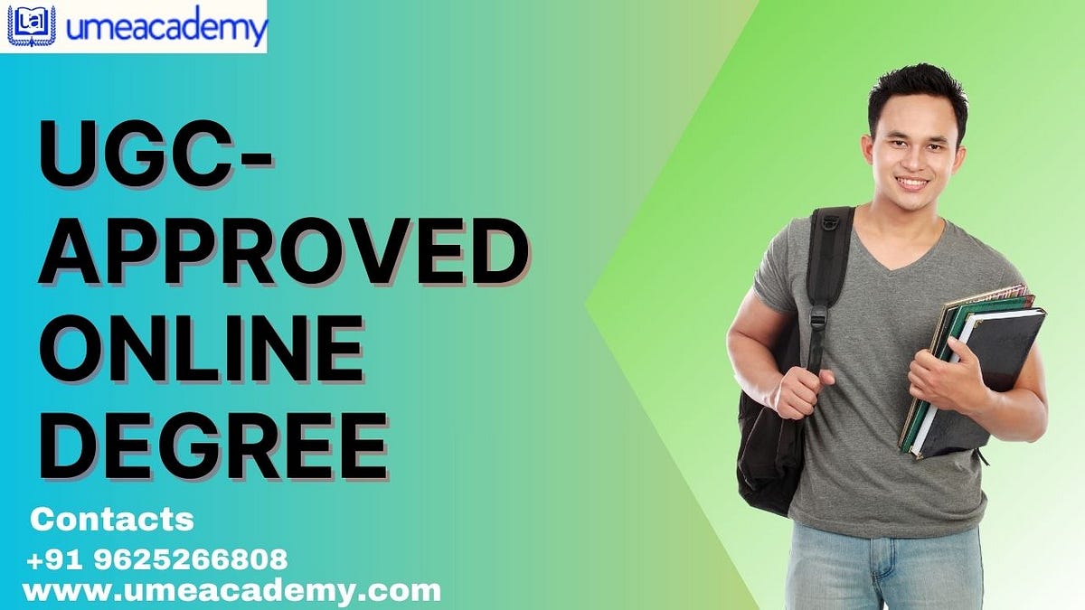 UGCApproved Online Degree Vinay Medium