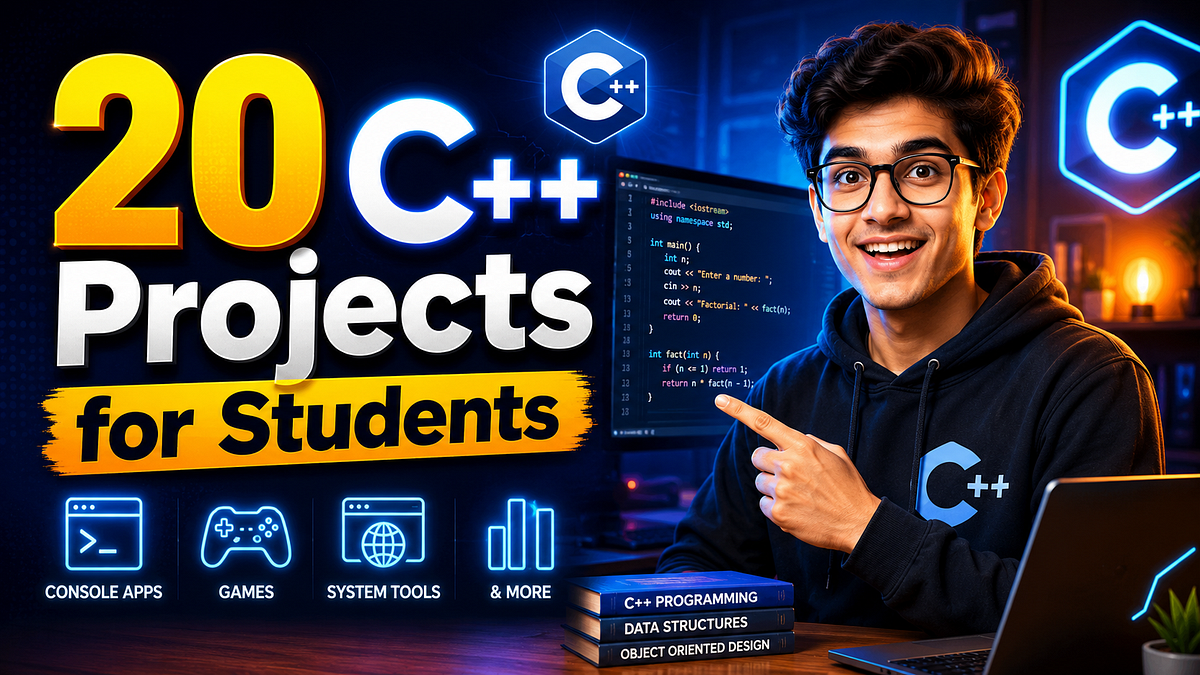 20 C++ Projects for Students with Source Code Ideas | by Filemakr | Jun ...